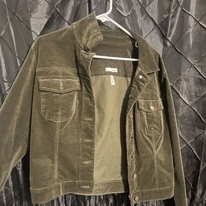 Brown corduroy jacket size XL